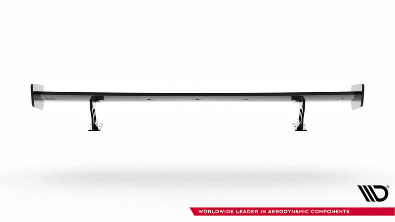 Maxton Design Carbon Spoiler With External Brackets Uprights  BMW 3 / M3 Coupe E92