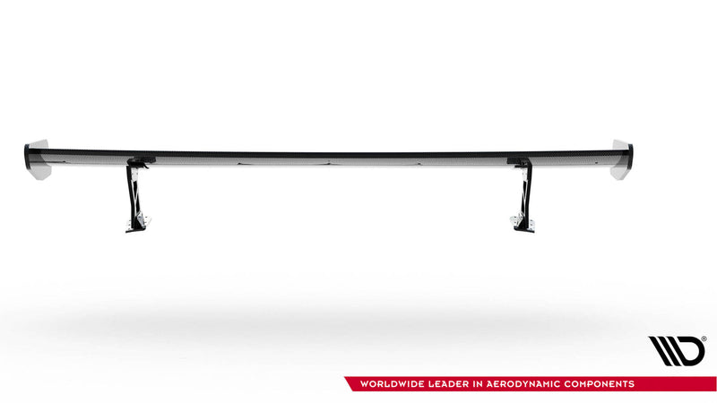 Maxton Design Carbon Spoiler With External Brackets Uprights  BMW 4 F32 / 4 F32 M-Pack Coupe