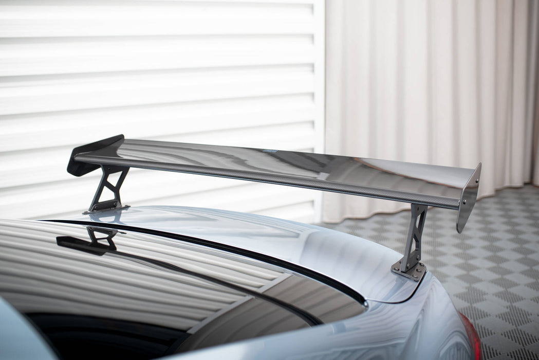 Maxton Design Carbon Spoiler With External Brackets Uprights  BMW 4 F32 / 4 F32 M-Pack Coupe