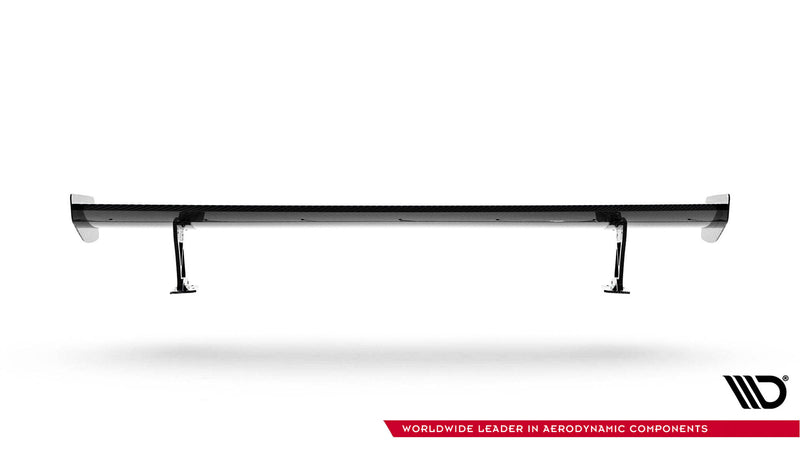 Maxton Design Carbon Spoiler With External Brackets Uprights  BMW M2 F87 / 2 / 2 M-Pack F22