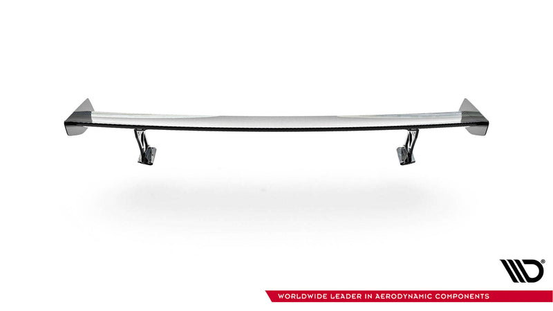 Maxton Design Carbon Spoiler With External Brackets Uprights  BMW M2 F87 / 2 / 2 M-Pack F22