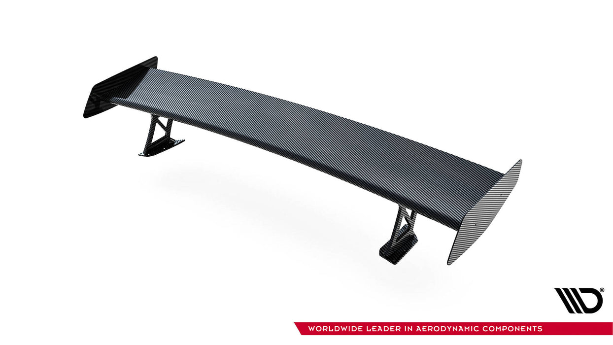 Maxton Design Carbon Spoiler With External Brackets Uprights  BMW M2 F87 / 2 / 2 M-Pack F22