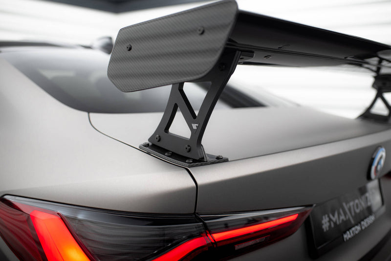 Maxton Design Carbon Spoiler With External Brackets Uprights  BMW M4 G82 / G82 Facelift / M440i / 4 M-Pack G22 / G22 Facelift