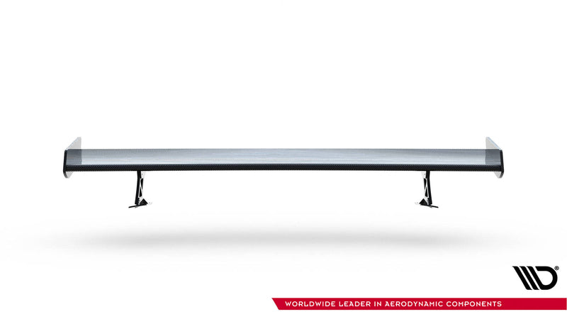 Maxton Design Carbon Spoiler With External Brackets Uprights + LED Audi A3 / A3 S-Line / S3 / RS3 Sedan 8V / 8V Facelift