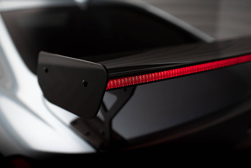 Maxton Design Carbon Spoiler With External Brackets Uprights + LED BMW 4 F32 / 4 F32 M-Pack Coupe