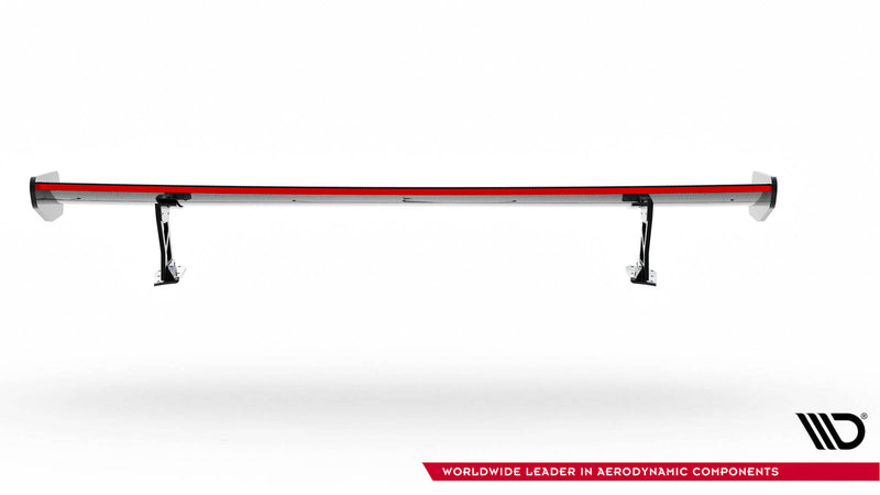 Maxton Design Carbon Spoiler With External Brackets Uprights + LED BMW 4 F32 / 4 F32 M-Pack Coupe