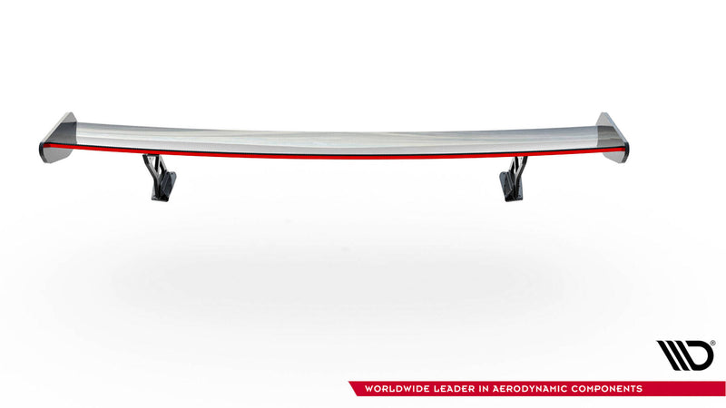 Maxton Design Carbon Spoiler With External Brackets Uprights + LED BMW 4 F32 / 4 F32 M-Pack Coupe