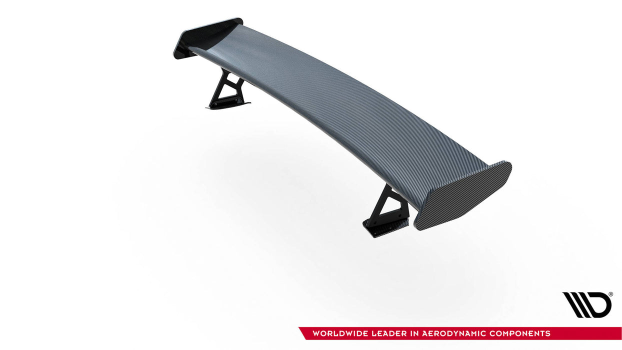 Maxton Design Carbon Spoiler With External Brackets Uprights + LED BMW 4 F32 / 4 F32 M-Pack Coupe