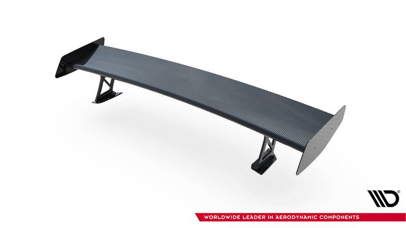 Maxton Design Carbon Spoiler With External Brackets Uprights + LED BMW M2 F87 / 2 / 2 M-Pack F22