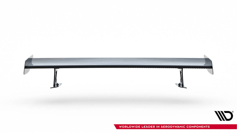 Maxton Design Carbon Spoiler With External Brackets Uprights + LED BMW M2 F87 / 2 / 2 M-Pack F22