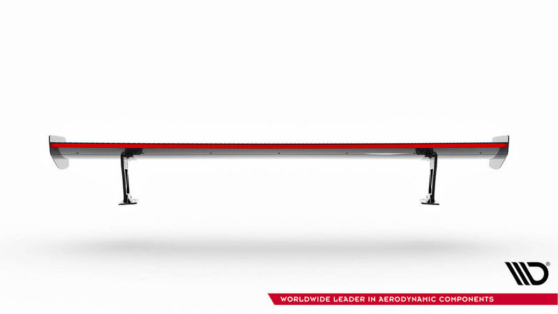 Maxton Design Carbon Spoiler With External Brackets Uprights + LED BMW M2 F87 / 2 / 2 M-Pack F22