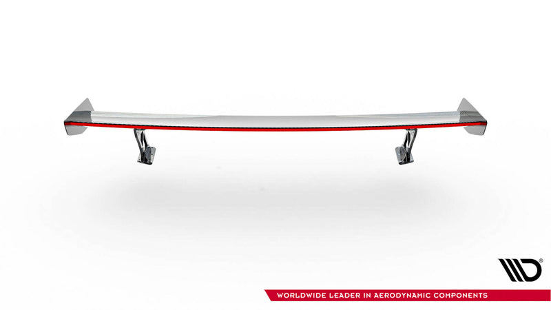 Maxton Design Carbon Spoiler With External Brackets Uprights + LED BMW M2 F87 / 2 / 2 M-Pack F22