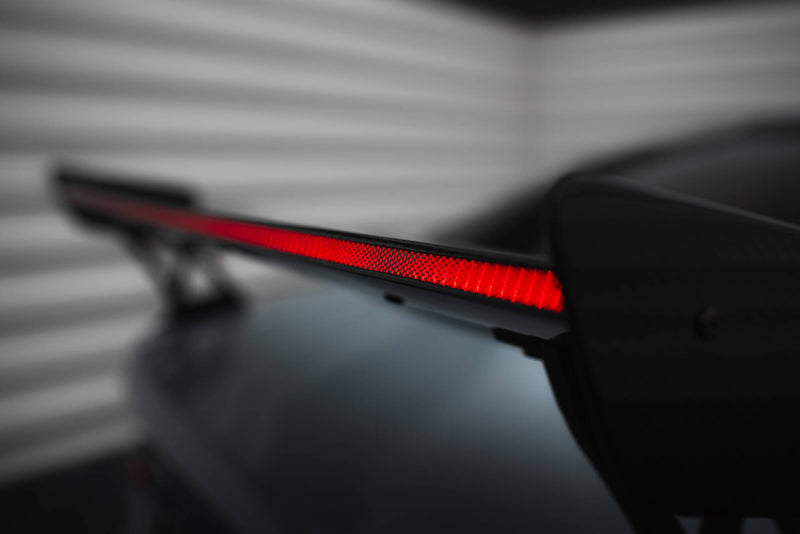 Maxton Design Carbon Spoiler With External Brackets Uprights + LED BMW M3 G80 / M340i G20 / 3 M-Pack G20 / 3 Standard G20