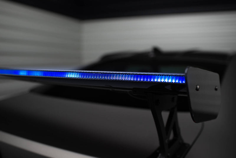 Maxton Design Carbon Spoiler With External Brackets Uprights + LED BMW M4 G82 / G82 Facelift / M440i / 4 M-Pack G22 / G22 Facelift