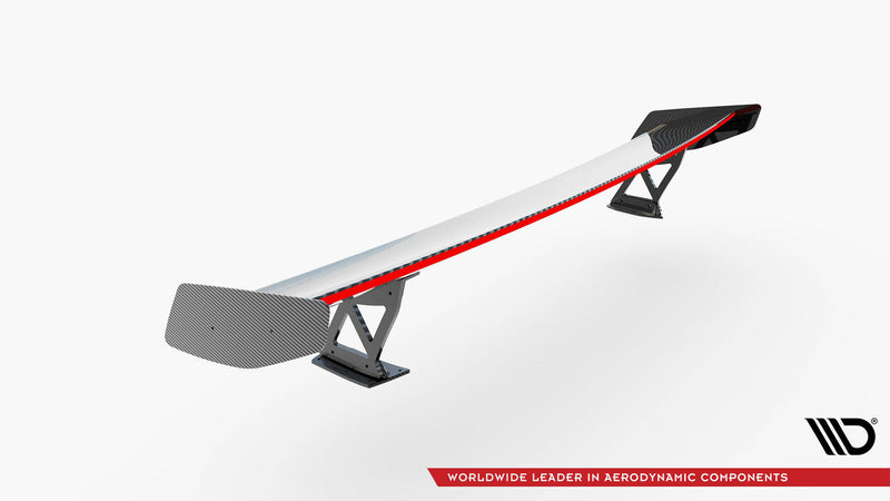 Maxton Design Carbon Spoiler With External Brackets Uprights + LED BMW M4 G82 / G82 Facelift / M440i / 4 M-Pack G22 / G22 Facelift