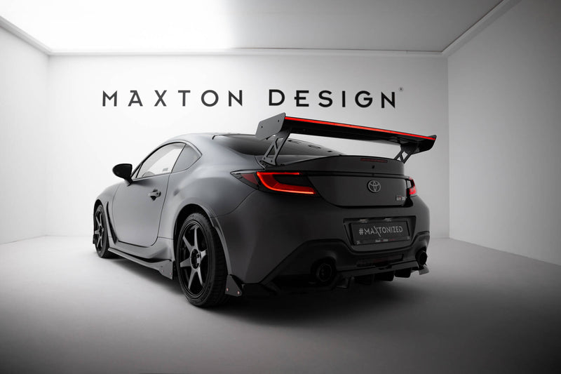 Maxton Design Carbon Spoiler With External Brackets Uprights + LED Toyota GR86 / Subaru BRZ Mk2