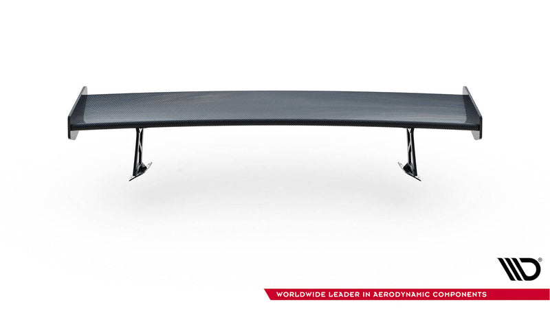 Maxton Design Carbon Spoiler With External Brackets Uprights  Toyota GR86 / Subaru BRZ Mk2