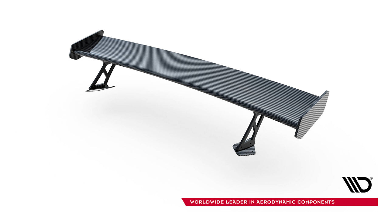 Maxton Design Carbon Spoiler With External Brackets Uprights  Toyota GR86 / Subaru BRZ Mk2