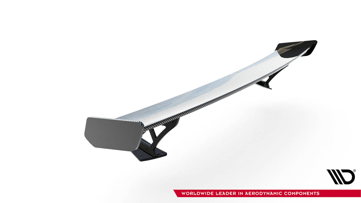 Maxton Design Carbon Spoiler With External Brackets Uprights  Toyota GR86 / Subaru BRZ Mk2