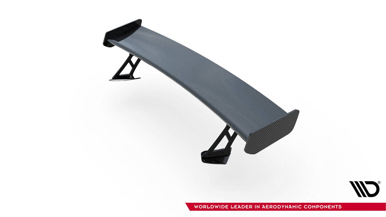 Maxton Design Carbon Spoiler With External Brackets Uprights  Toyota GR86 / Subaru BRZ Mk2