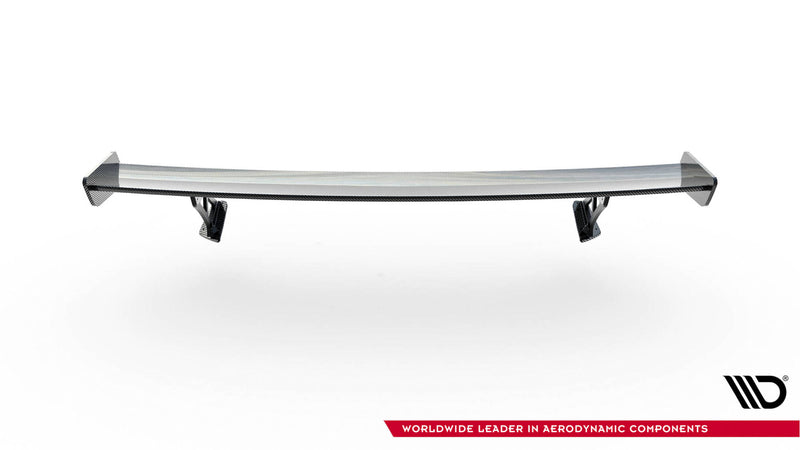 Maxton Design Carbon Spoiler With External Brackets Uprights  Toyota GR86 / Subaru BRZ Mk2