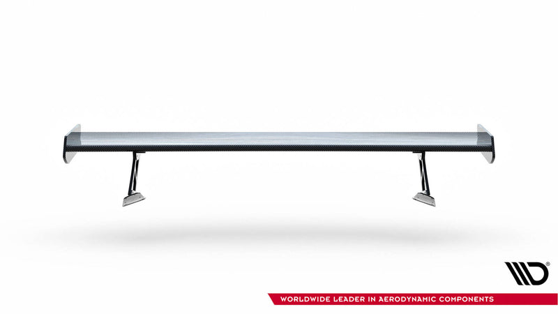 Maxton Design Carbon Spoiler With External Brackets Uprights  Toyota GR86 / Subaru BRZ Mk2