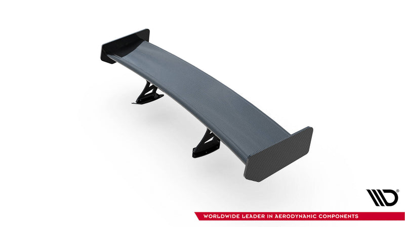 Maxton Design Carbon Spoiler With External Brackets Uprights  Toyota Supra Mk5