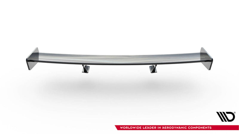 Maxton Design Carbon Spoiler With External Brackets Uprights  Toyota Supra Mk5