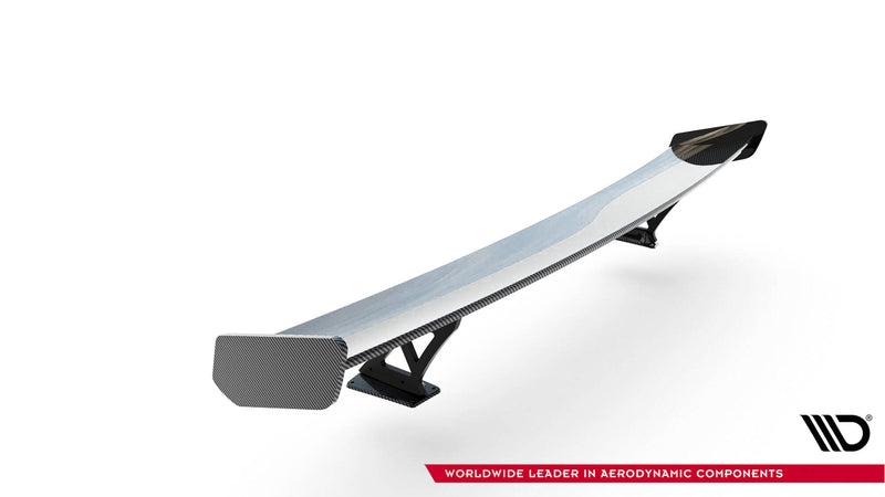 Maxton Design Carbon Spoiler With External Brackets Uprights  V.1 Audi A5 / A5 S-Line / S5 / RS5 Coupe F5 / F5 Facelift