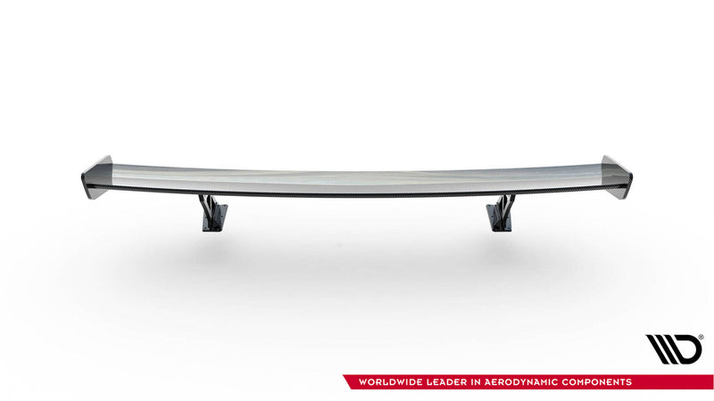 Maxton Design Carbon Spoiler With External Brackets Uprights  V.1 Audi A5 / A5 S-Line / S5 / RS5 Coupe F5 / F5 Facelift