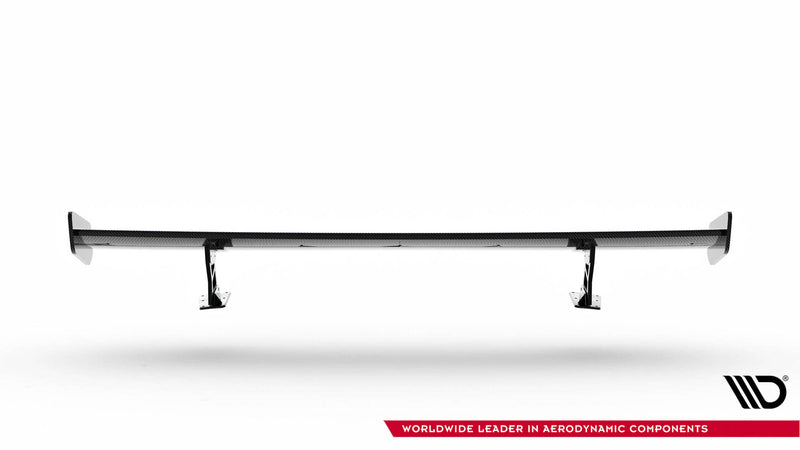 Maxton Design Carbon Spoiler With External Brackets Uprights V.2 Audi A5 / A5 S-Line / S5 / RS5 Coupe F5 / F5 Facelift