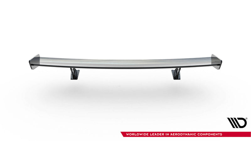 Maxton Design Carbon Spoiler With External Brackets Uprights V.2 Audi A5 / A5 S-Line / S5 / RS5 Coupe F5 / F5 Facelift