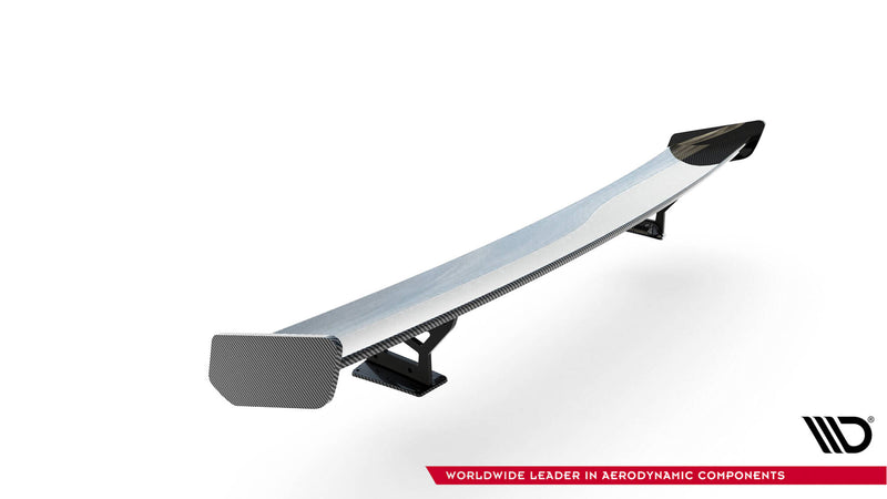 Maxton Design Carbon Spoiler With External Brackets Uprights V.2 Audi A5 / A5 S-Line / S5 / RS5 Coupe F5 / F5 Facelift