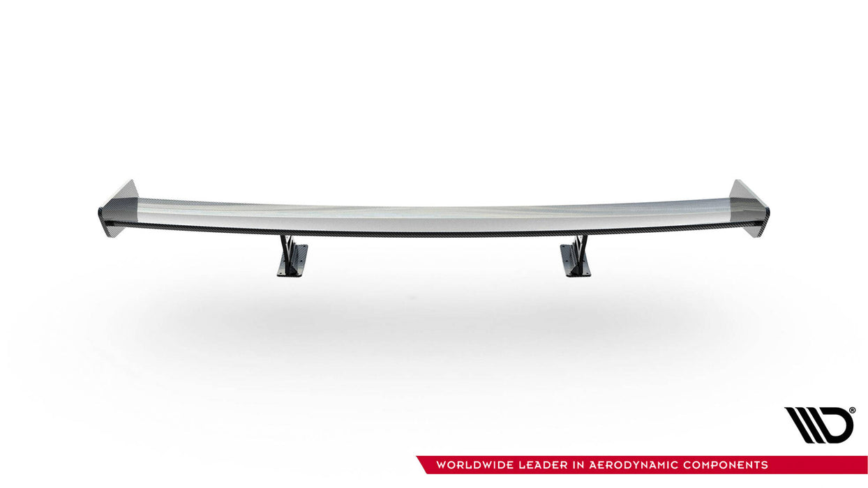 Maxton Design Carbon Spoiler With Internal Brackets Uprights Audi A3 / A3 S-Line / S3 / RS3 Sedan 8V / 8V Facelift