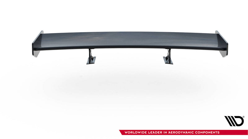 Maxton Design Carbon Spoiler With Internal Brackets Uprights  Audi A5 Coupe 8T