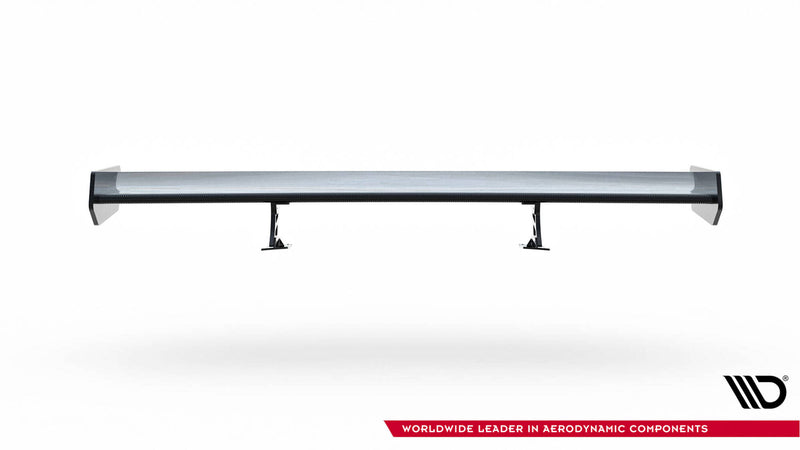 Maxton Design Carbon Spoiler With Internal Brackets Uprights  Audi A5 Coupe 8T