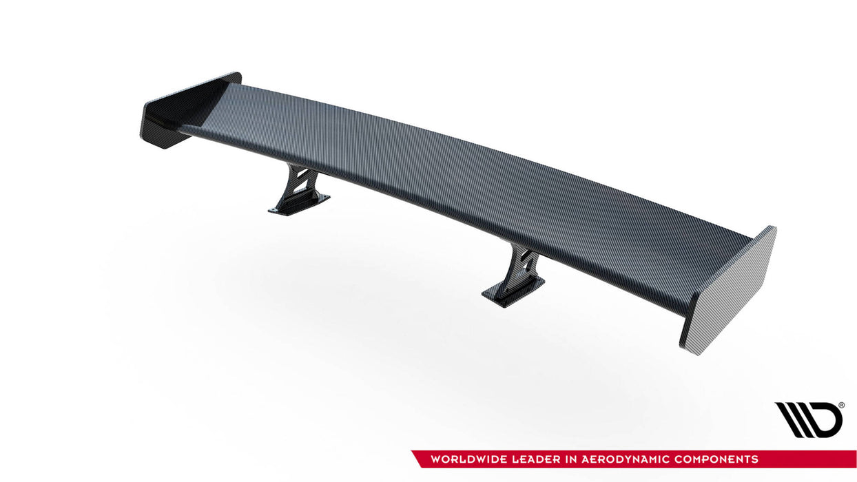 Maxton Design Carbon Spoiler With Internal Brackets Uprights  Audi A5 Coupe 8T