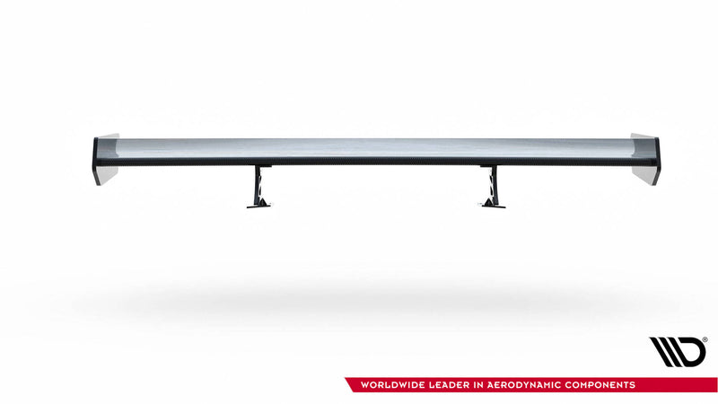 Maxton Design Carbon Spoiler With Internal Brackets Uprights  Audi A5 Coupe 8T