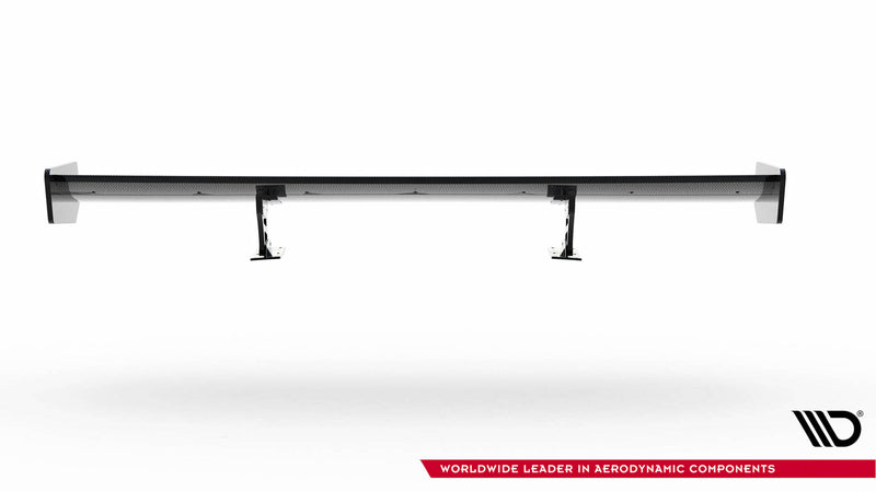 Maxton Design Carbon Spoiler With Internal Brackets Uprights  Audi A5 Coupe 8T