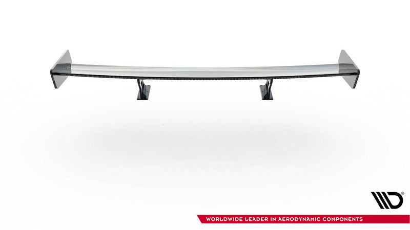 Maxton Design Carbon Spoiler With Internal Brackets Uprights  BMW 3 Coupe E46