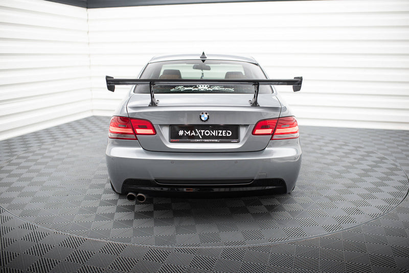 Maxton Design Carbon Spoiler With Internal Brackets Uprights  BMW 3 / M3 Coupe E92