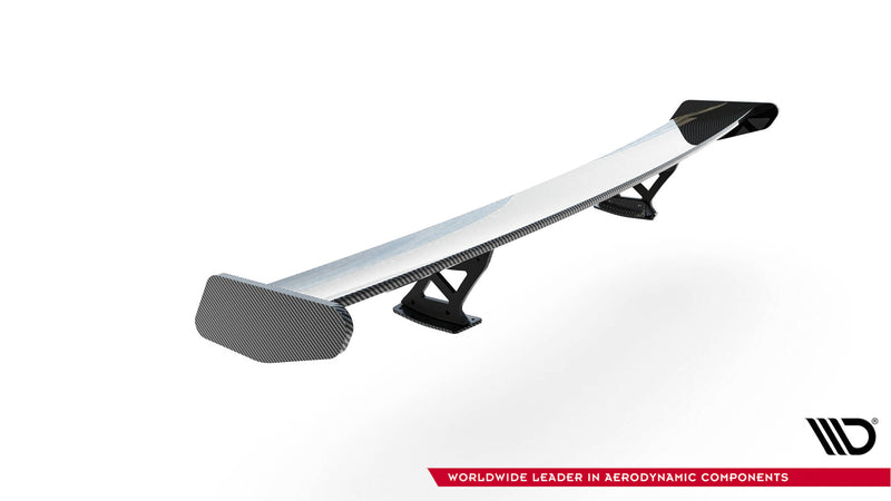 Maxton Design Carbon Spoiler With Internal Brackets Uprights  BMW 4 F32 / 4 F32 M-Pack Coupe