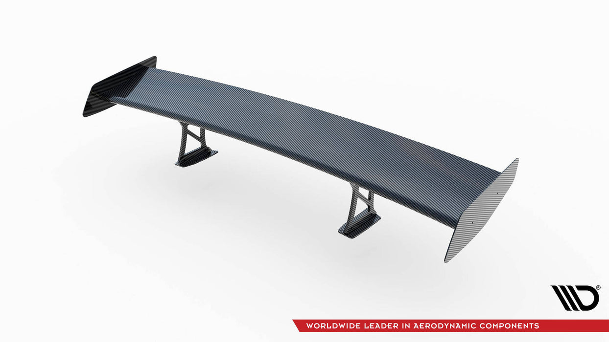 Maxton Design Carbon Spoiler With Internal Brackets Uprights  BMW M2 F87 / 2 / 2 M-Pack F22