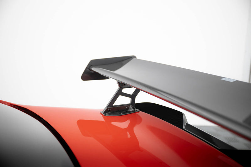 Maxton Design Carbon Spoiler With Internal Brackets Uprights BMW M2 G87
