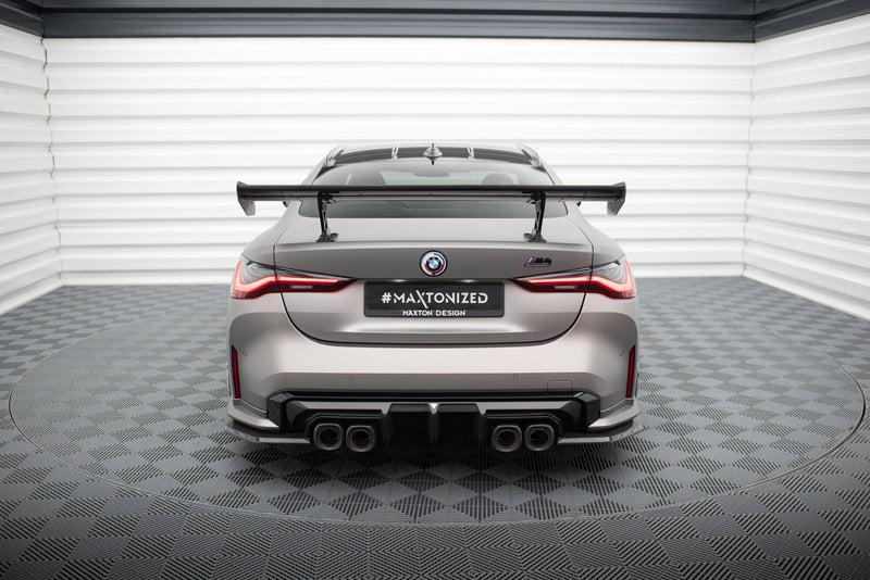 Maxton Design Carbon Spoiler With Internal Brackets Uprights  BMW M4 G82 / G82 Facelift / M440i / 4 M-Pack G22 / G22 Facelift