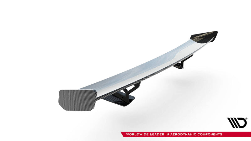 Maxton Design Carbon Spoiler With Internal Brackets Uprights  Chevrolet Corvette Stingray / Grand Sport C7