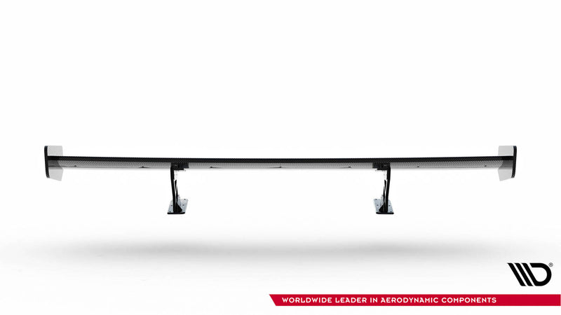 Maxton Design Carbon Spoiler With Internal Brackets Uprights Honda Civic SI Mk10