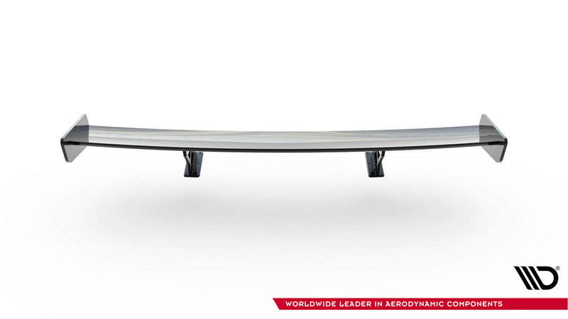 Maxton Design Carbon Spoiler With Internal Brackets Uprights Honda Civic SI Mk10