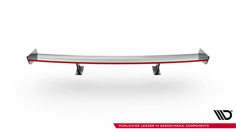 Maxton Design Carbon Spoiler With Internal Brackets Uprights + LED Audi A3 / A3 S-Line / S3 / RS3 Sedan 8V / 8V Facelift