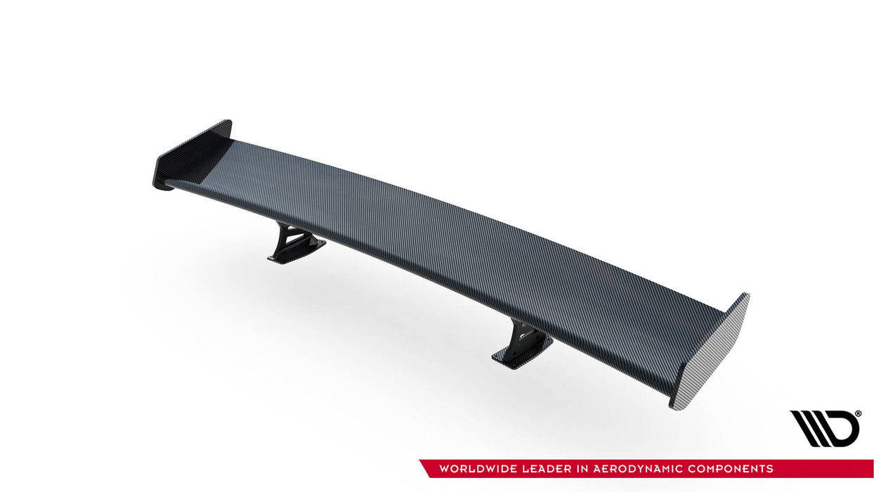 Maxton Design Carbon Spoiler With Internal Brackets Uprights + LED Audi A3 / A3 S-Line / S3 / RS3 Sedan 8V / 8V Facelift